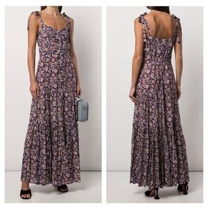 Veronica Beard Windansea Floral Maxi Dress Size M